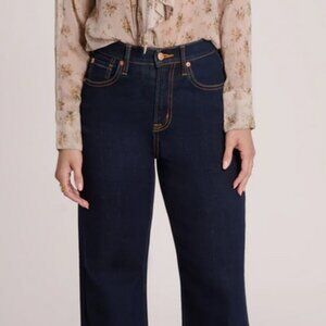 Yoga Jeans Lily Wide Leg Jeans Blue Butterfly, 26